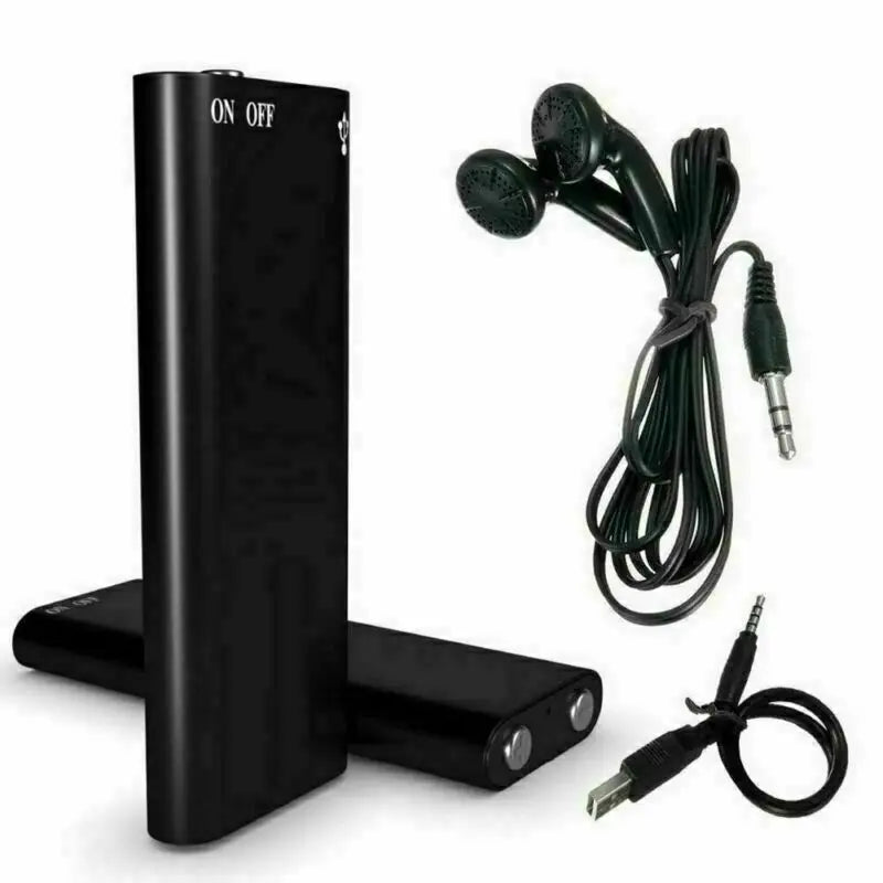 Ultra-sottile piccolo mini registratore vocale 4-32GB Digtal suono professionale attivato Dictaphone rumore ridurre registrare 8 GB lettore MP3