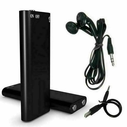 Ultra-sottile piccolo mini registratore vocale 4-32GB Digtal suono professionale attivato Dictaphone rumore ridurre registrare 8 GB lettore MP3