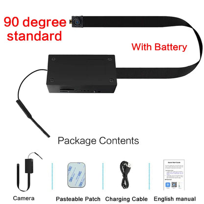 WiFi IP Mini Nanny Camera Modulo Motion P2P batteria Videocamera Videoregistratore Sicurezza domestica Micro camcorder telecomando Nascosto TF