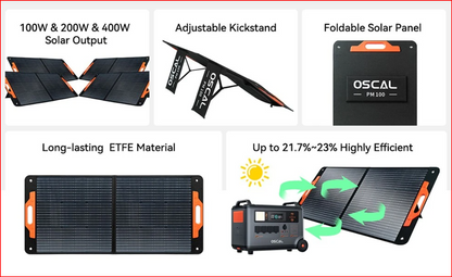 Blackview Oscal PowerMax 6000, stazione di alimentazione robusta da 6000 W, batteria LiFePO4