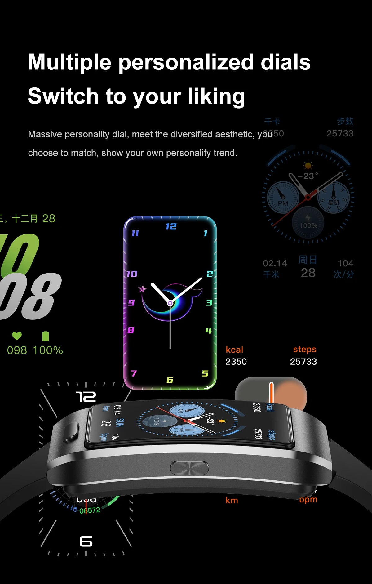 LIGE TWS 2 In 1 Uomini Donne Smart Watch ECG GPS Impermeabile Frequenza cardiaca Ossigeno Bluetooth Auricolare Fare Telefonate 2025 Nuovo