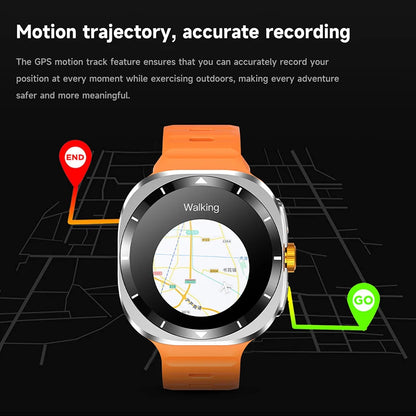 Novità 2025 per Samsung Galaxy Watch 7 Ultra GPS NFC Smart Watch da uomo 1,43" AMOLED con display sempre IP68 BT Call Sports Smartwatch