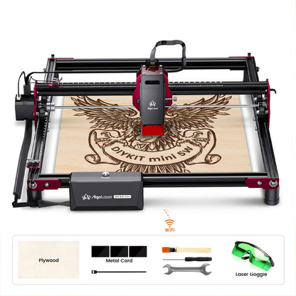 ALGO Laser Engraving Cutting Machine CNC Roller Rotary DIY Printer Graving Tool Powerful Woodworking Metal Wood Leather Acrylic