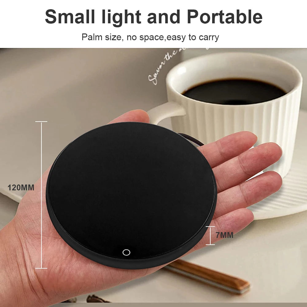 Riscaldatore di tazza USB caffè tazza scaldino elettrico latte tazza di tè riscaldamento sottobicchiere tazza scaldino per l'ufficio a casa USB scrivania tazza scaldino