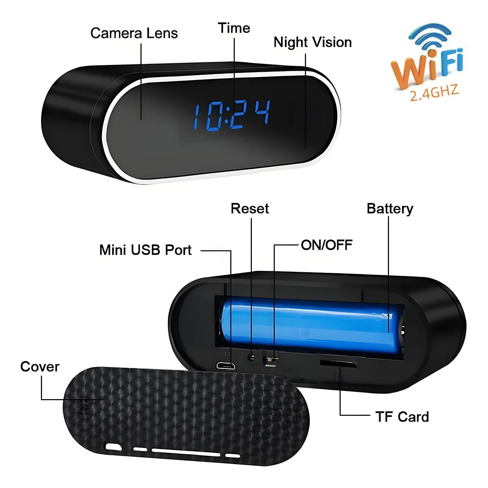Mini Body Camera Full HD 1080P Telecamera montata sul corpo Piccola telecamera portatile per visione notturna Polizia Body Cam supporto TF card mini fotocamera