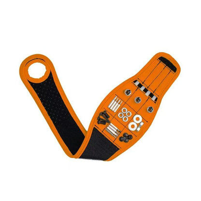 Adjustable Strong Magnetic Wristband Wrist Portable Tool Bag For Screws Nails Nuts Bolts Drill Bit Repair Kit Organizer Storage