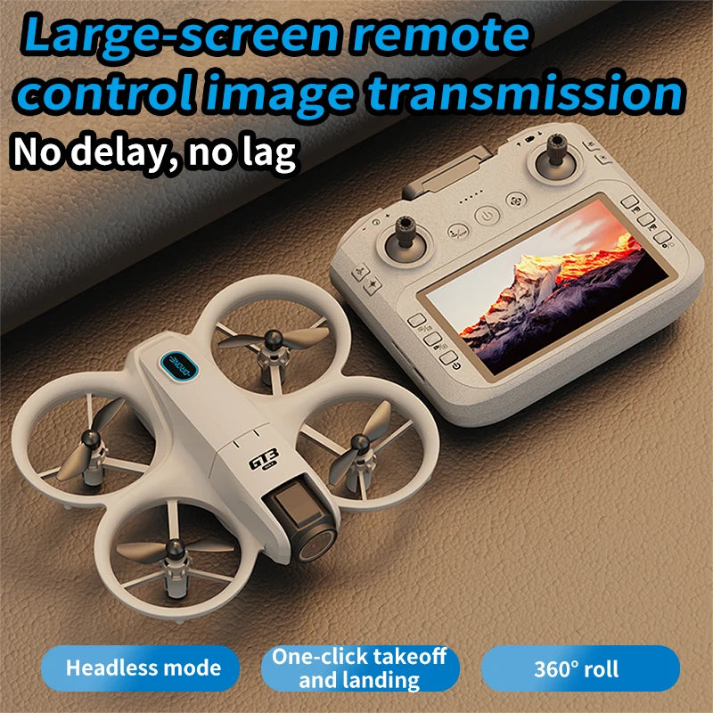 - 180° Doppie telecamere 5G WIFI Motori brushless Anti-ostacolo FPV Quadricottero pieghevole