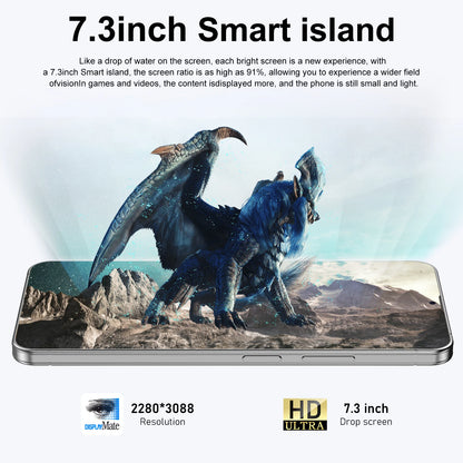 Versione globale Originale Pixel 9 Pro XL Smartphone 7.3 FHD 22G 2TB 8800mAh 78 + 108MP 4/ 5G Telefono di rete Android sbloccato