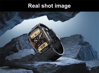 Nuovo per Huawei Xiaomi Military Smart Watch Monitor di salute degli uomini impermeabile all'aperto Sport Tracker Bluetooth Call Smartwatch 2025