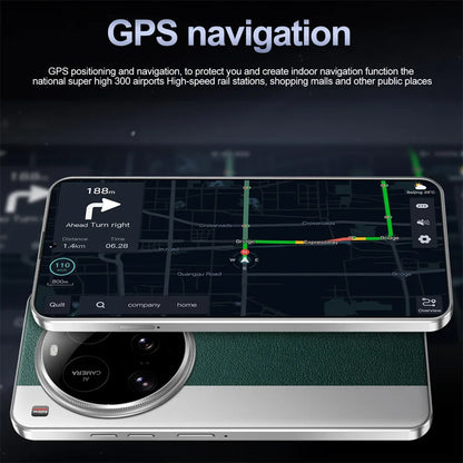 Nuovi telefoni cellulari M15 Ultra Original Smartphone da 7,3 pollici Cellulare Dual SIM 4G 5G Android 14 Versione globale Cellulare da 8000 mAh