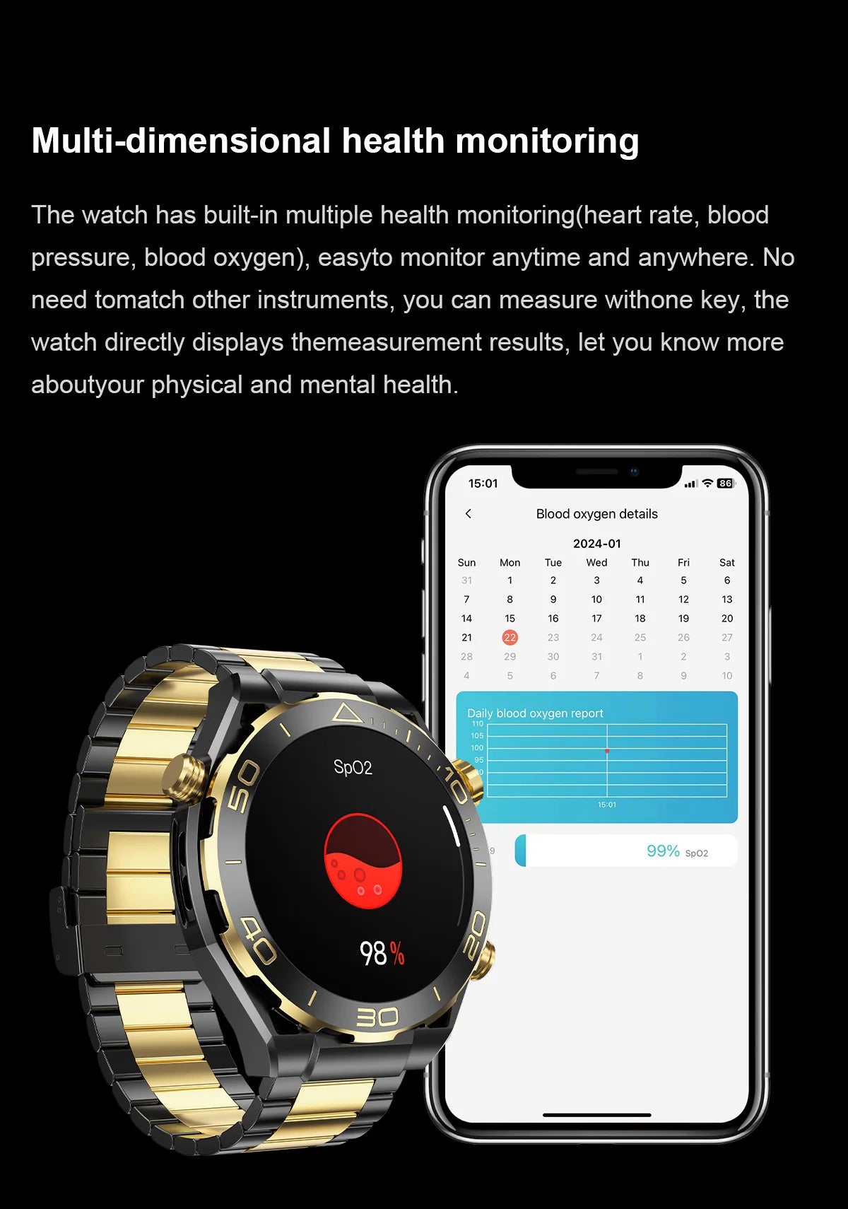 Nuovo smartwatch Z91PROMAX, chiamata Bluetooth, frequenza cardiaca, pressione sanguigna, monitoraggio del sonno per ricordare l'esercizio
