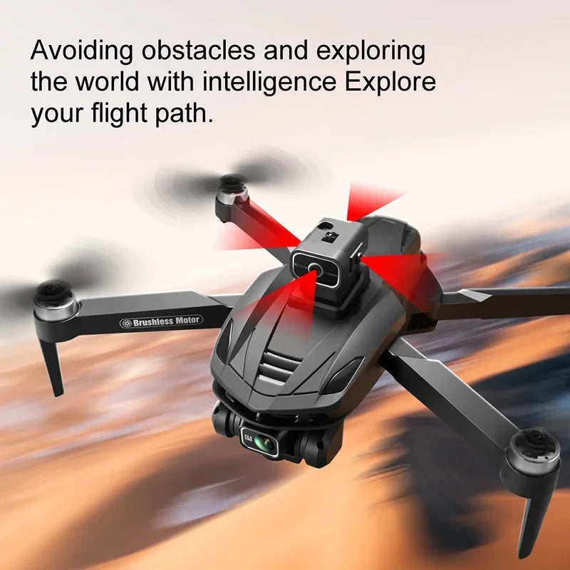 Per XIAOMI Original V168 GPS Drone Professional 8K HD Fotografia Aerea Doppia Fotocamera Omnidirezionale Evitamento Ostacoli Dron giocattolo