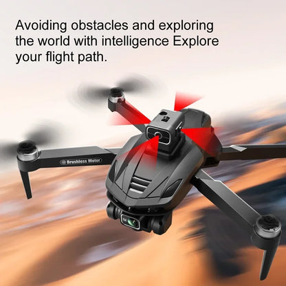Per XIAOMI Original V168 GPS Drone Professional 8K HD Fotografia Aerea Doppia Fotocamera Omnidirezionale Evitamento Ostacoli Dron giocattolo