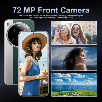 Nuovi telefoni cellulari M15 Ultra Original Smartphone da 7,3 pollici Cellulare Dual SIM 4G 5G Android 14 Versione globale Cellulare da 8000 mAh