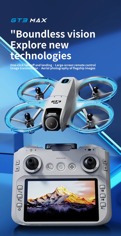- 180° Doppie telecamere 5G WIFI Motori brushless Anti-ostacolo FPV Quadricottero pieghevole