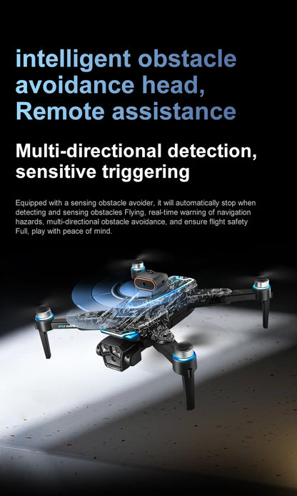 D13 RC Drone Professional 4K Camera con 5G WiFi FPV UAV Schermo Telecomando Brushless Obstacle Avoidance Quadcopter Giocattoli