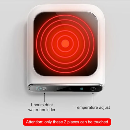 RISCALDA TAZZE E BICCHIERI Riscaldamento Coaster 3 ingranaggi 100 o C latte tè scaldabagni tazza di acqua per l'ufficio a casa scrivania riscaldamento pad