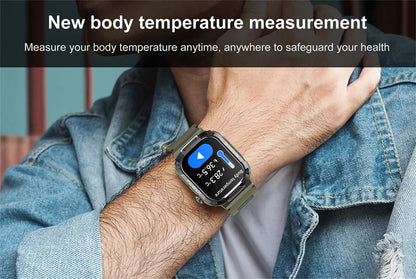 Nuovo per Huawei Xiaomi Military Smart Watch Monitor di salute degli uomini impermeabile all'aperto Sport Tracker Bluetooth Call Smartwatch 2025