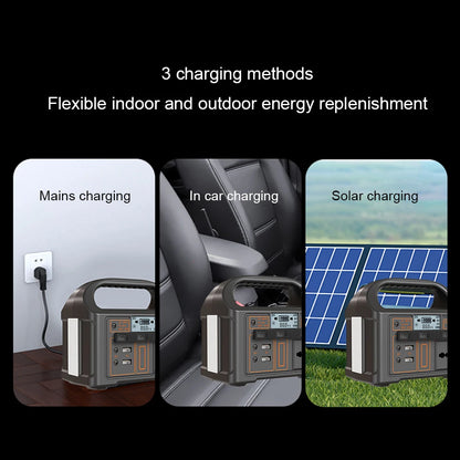 100W portatile Solar Power Station 110 V/ 220 V generatore di energia 24000mAh all'aperto Camping Power Bank Display a LED per avventura di viaggio