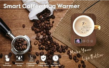 220V/ 110V Scalda Tazza Latte Riscaldamento Pad Tazza di caffè Sottobicchieri Smart Electric Beverage Warmer Insulat 3 ingranaggi regolabile ufficio casa