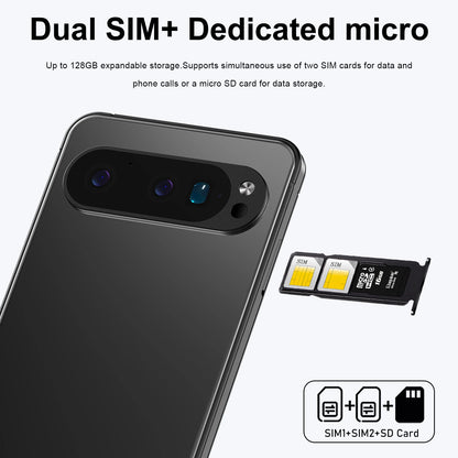 Versione globale nuovo 9 Pro XL Smartphone 7.3 FHD + 108MP 22GB + 2TB Snapdragon 8 Gen4 8800mAh 5G Dual SIM, Android 15 espandibile