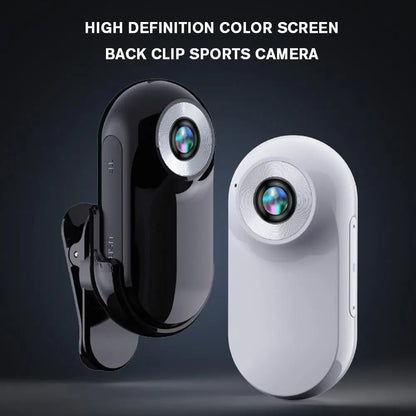 Telecamera per collare per animali domestici, per esterni, senza Wi-Fi, per collare per gatti, action camera, con 170 obiettivi, video tracker, telecamera di registrazione, per cani, mini ang A1J7