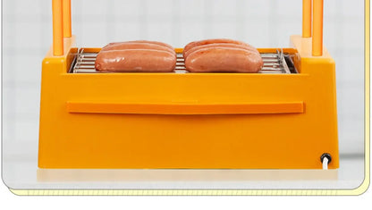 new Multifunction Roast Sausage Machine Small  Grilled Sausage Machine  Hot Dog Machine Hot Dog Cart Steamed Vermicelli Roll
