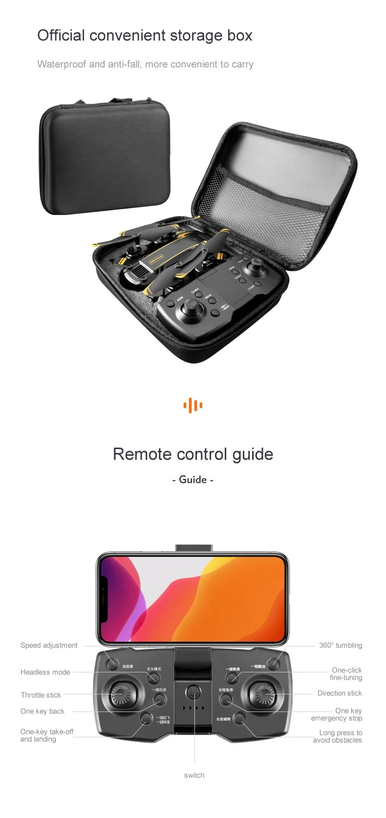 G6 Pro GPS Drone Professionale 8K HD Doppia Fotocamera Fotografia Aerea Onnidirezionale Evitamento Ostacoli Quadrotor RC Distanza 5KM