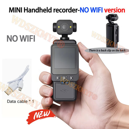 FHD 1080P Wifi Fotocamera Video digitale Outdoor Sports Camera Mini DV Portatile portatile per l'applicazione della legge Registratore a 360 gradi Obiettivo girevole