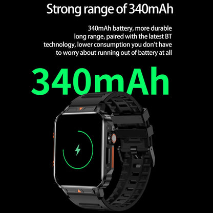 2024 Nuovo uomo militare all'aperto 1.95 Smart Watch uomini bluetooth chiamata smartwatch uomini per android ios ip68 impermeabile ftiness orologi
