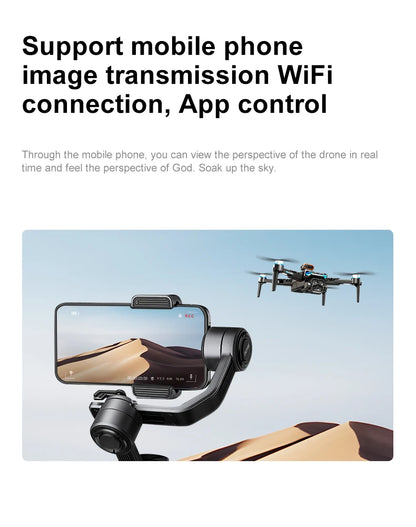 D13 RC Drone Professional 4K Camera con 5G WiFi FPV UAV Schermo Telecomando Brushless Obstacle Avoidance Quadcopter Giocattoli