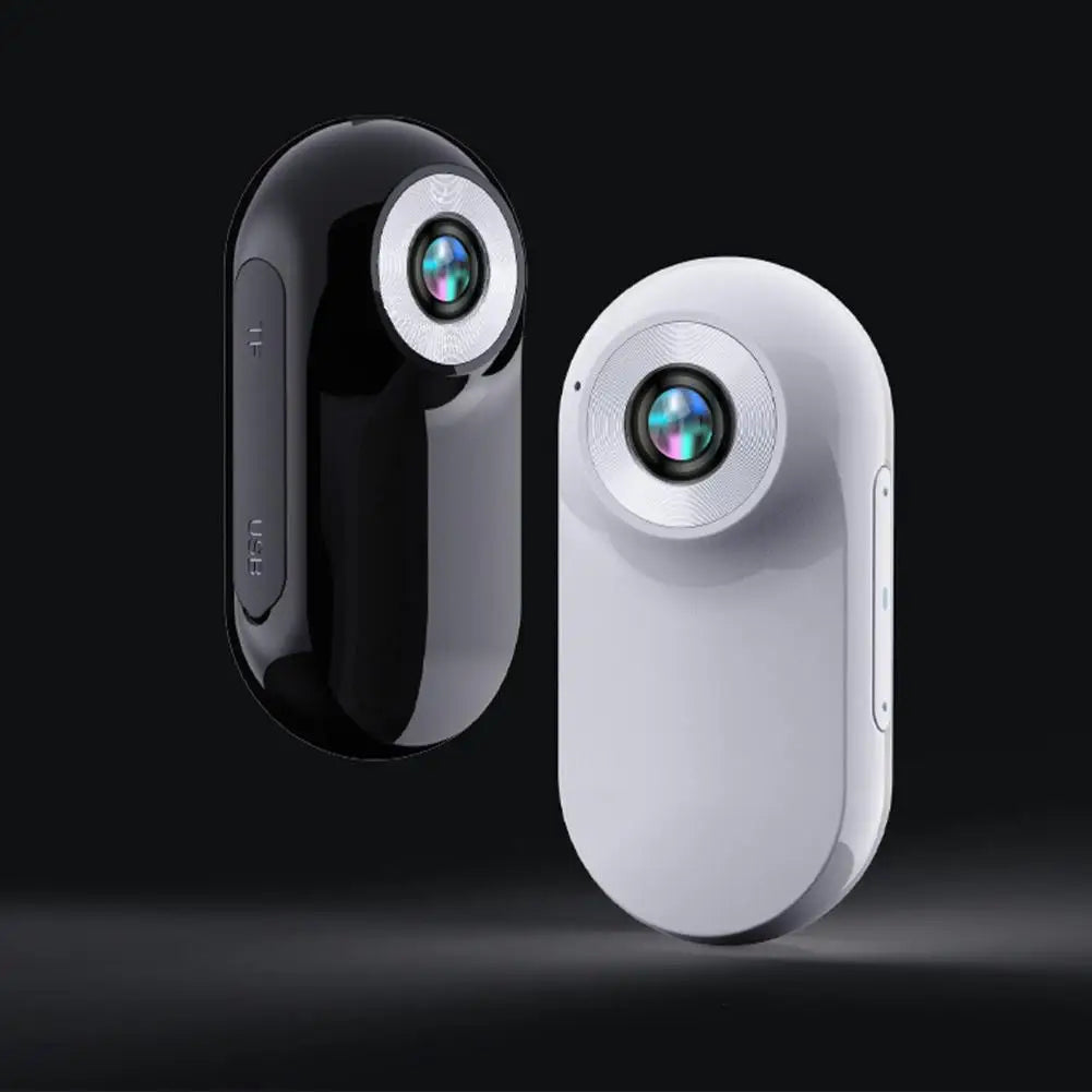 Telecamera per collare per animali domestici, per esterni, senza Wi-Fi, per collare per gatti, action camera, con 170 obiettivi, video tracker, telecamera di registrazione, per cani, mini ang A1J7