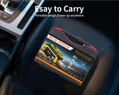 Car Battery Starter 30000mAh Caricatore portatile Auto Jump Starter 12V Benzina Diesel Car Emergency Booster Start Alimentazione