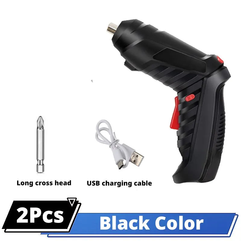 4.2v Power Tools Set Manutenzione domestica Riparazione batteria al litio Mini trapano elettrico domestico Cacciavite senza fili