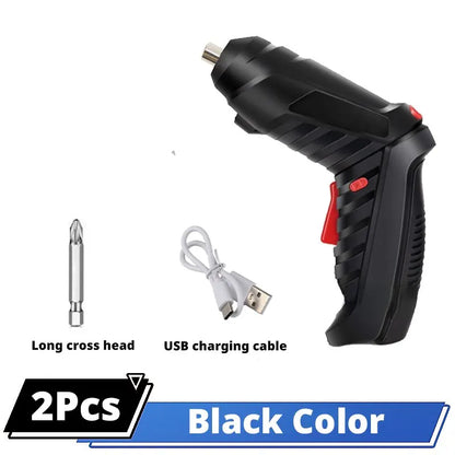 4.2v Power Tools Set Manutenzione domestica Riparazione batteria al litio Mini trapano elettrico domestico Cacciavite senza fili
