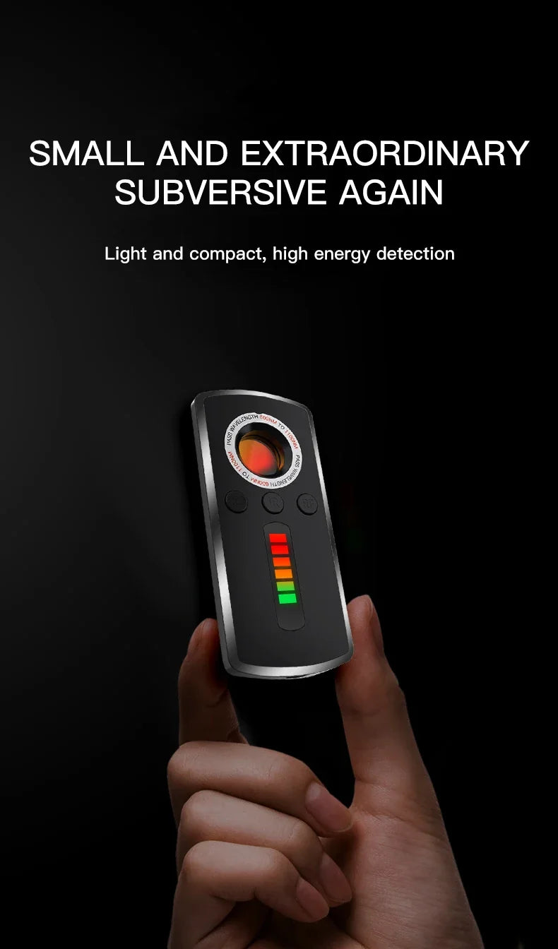 Hidden Camera Detector Anti Spy Gadget Professional Hunter Wireless Signal Car GPS Infrared Search Wiretapping Bug Mini Devices
