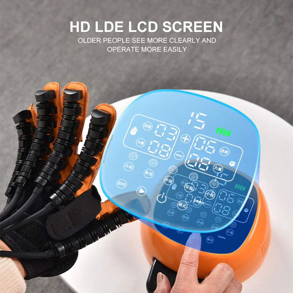 Robot Guanti di riabilitazione Training Mirror Gloves Finger Training Stroke Hemiplegia Rehabilitation Hand Function Recovery Glove