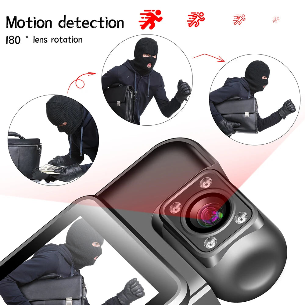 Ultra HD 4K WiFi Mini macchina fotografica portatile Registratore video digitale Polizia BodyCam Visione notturna a infrarossi Sport DV Camcorder 카메라