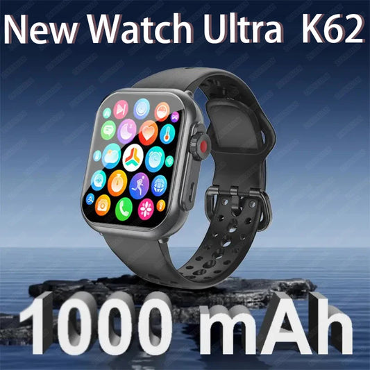 2025 Nuovo per Huawei Xiaomi Smart Watch Uomini Donne 1.85 pollici HD AMOLED Full Touch Screen IP68 Impermeabile Bluetooth Chiamata SmartWatch.
