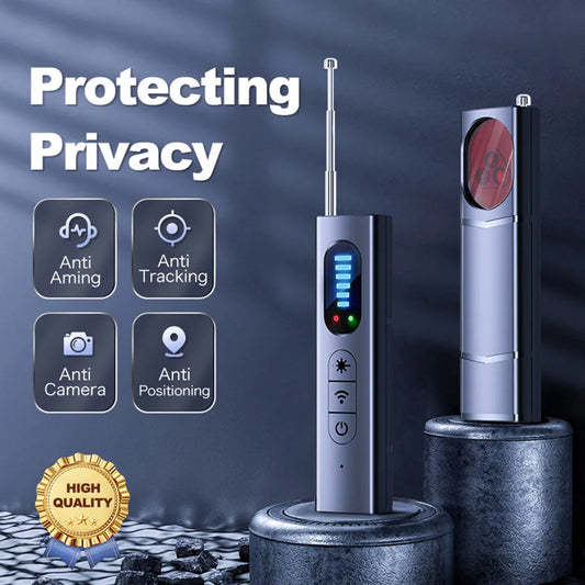 r Anti-Spy Infrared ScannerRivelatore nascosto della macchina fotografica per l'inseguitore dell'automobile GPS Localizzatore nascosto del dispositivo d'ascolto Detecto senza fili del segnale di rf