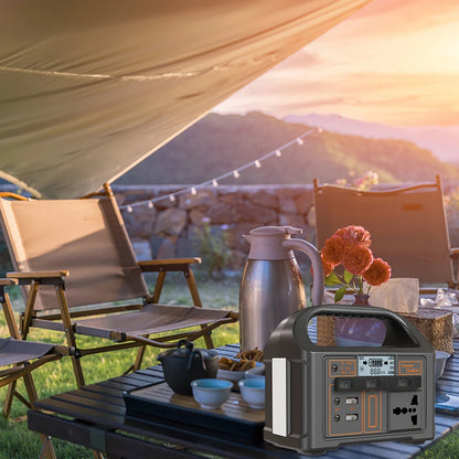 100W portatile Solar Power Station 110 V/ 220 V generatore di energia 24000mAh all'aperto Camping Power Bank Display a LED per avventura di viaggio