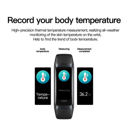 AMOLED Smartwatch Monitor della temperatura corporea Fitness Orologio sportivo 3 ATM impermeabile Uomini Smart Watch Band per le donne IOS Xiaomi 2025