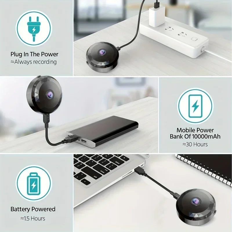 Xiaomi 1080P HD Wireless A11 Telecamera Mini WiFi Monitoraggio Videocamera di sicurezza Batteria ricaricabile Motion Detection Camera Nuovo