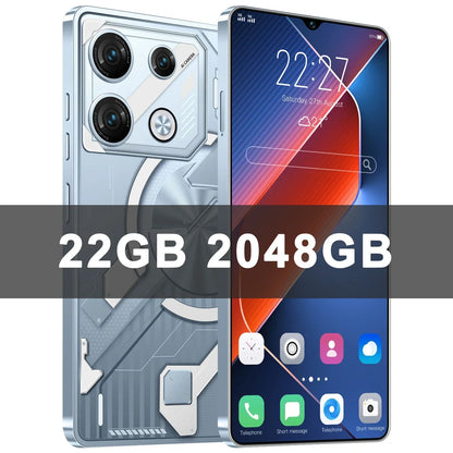 NUOVO smartphone Pova 9S Pro 2025 5G 7,3 pollici HD 22G+2TB Telefono cellulare Dual SIM Telefoni cellulari 50+108MP 7000mAh Android 14 sbloccato NFC