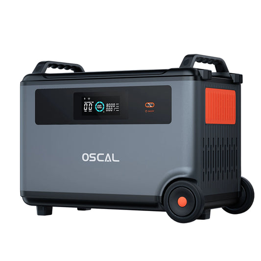Oscal BP3600 3600Wh Extra Battery Pack 3600Wh a 57600Wh batteria espandibile capacità lavoro con PowerMax 3600 (non può essere utilizzato alo