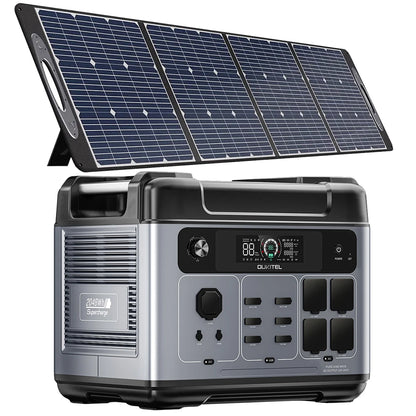 OUKITEL Batile 2048Wh a 16384Wh LP2000 Pro Centrale elettrica portiFePO4 batteria 3600W AC uscita 2000W controllo app