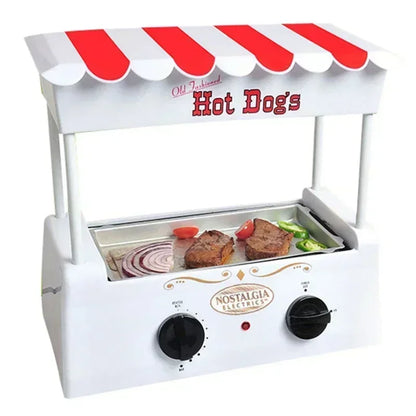 new Multifunction Roast Sausage Machine Small  Grilled Sausage Machine  Hot Dog Machine Hot Dog Cart Steamed Vermicelli Roll