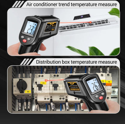 ANENG TH201 Celsius Display digitale termometro a infrarossi altamente sensibile senza contatto temperatura misurazione pistola igrometro