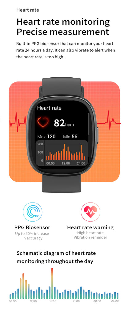 Per Xiaomi Android Smart Watch Uomini Donne Regalo Full Touch Screen Sport Fitness Orologi Bluetooth Chiamata Digitale Smartwatch 2025 Nuovo
