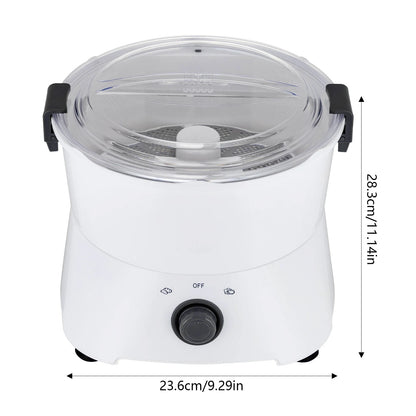Potato Peeler Electric, Large Capacity Peeler with Stainless Steel Blades for Kitchens Restaurant Fast Food Shops